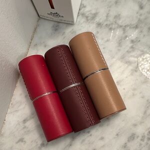 La Bouche Rouge Leather Lipstick Case